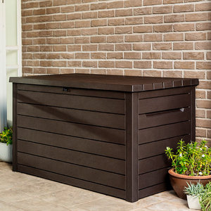 XXL Deck Storage Box in Brown/