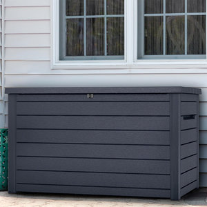 XXL Deck Storage Box in Anthracite/