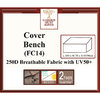 3-Seat Bench Cover/
