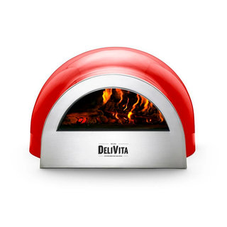 Delivita Chilli Red Pizza Oven