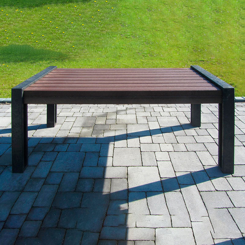 Hyde Park Table - 165 cm - Black/Brown/