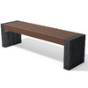 Calero Bench Without Back - Black/Brown/