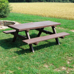 Isola Picnic Bench Set 1 - 180 cm - Brown