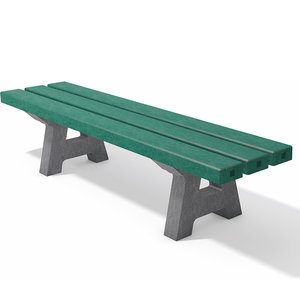 Canetti ChildrenÂ´s Bench - 150 cm - Grey/Green