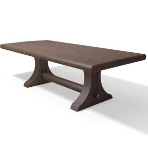 Mira ChildrenÂ´s Table - 200 cm - Brown/