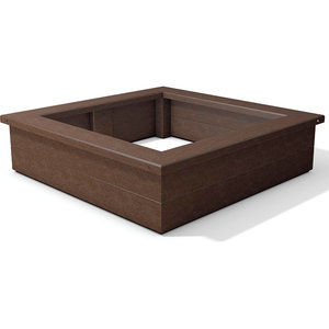 Gobi Sandbox 1 - Brown - 120x120cm/