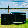 Rexener Unnukka Round Hot Tub with PR200 Water Heater - Handmade in Finland/