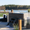 Rexener Aurora Hot Tub with PR200 Water Heater - Handmade in Finland/