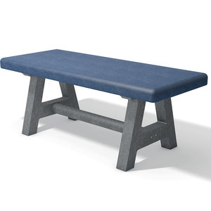 Canetti ChildrenÂ´s Table - 150 cm - Grey/Blue