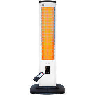 Opranic Thor 2kW Infrared Tower Patio Heater - Pearl White