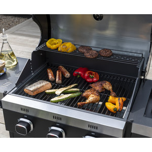 Vista 300 3 Burner Gas BBQ with side burner/