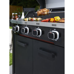 Infinity 400 4 Burner Gas BBQ With Side Burner/