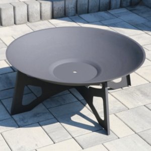 Classic Black Fire Bowl/