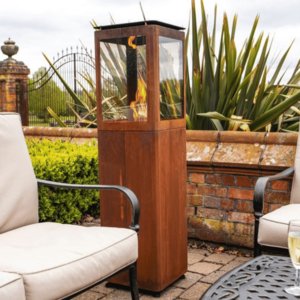 Qube Steel Pellet Patio Heater/