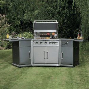 Bahama Island Deluxe Stainless Steel Gas Barbecue