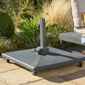 Royce 70kg Plastic Covered Concrete Base with Wheels