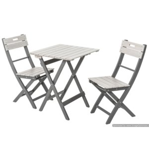 Grigio Bistro Set/